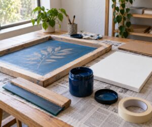 how to use screen printing ink on canvas