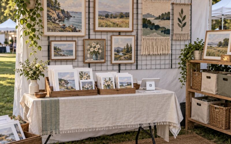 How to Sell Art at a Craft Fair: A Practical Guide 2026