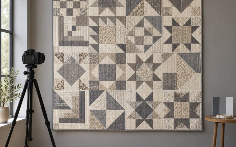 How to Photograph a Quilt Without Glare in 2026