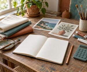 how to make a price list for artwork