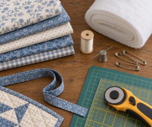 how to sew a quilt without a sewing machine