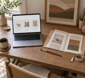 how to set up a shop page for original art