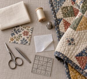 how to repair a hole in a finished art quilt