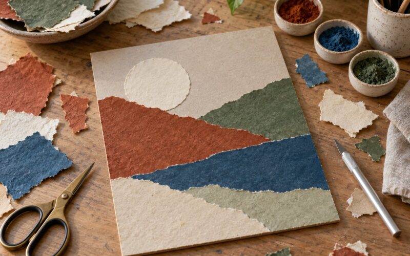 How to Make a Collage with Handmade Paper: Easy Guide (2026)