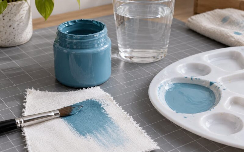 How to Thin Acrylic Paint for Fabric Without Ruining It (2026)