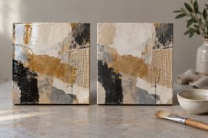 gloss vs matte varnish for mixed media