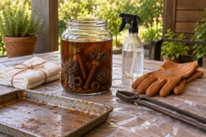 how to rust dye fabric safely