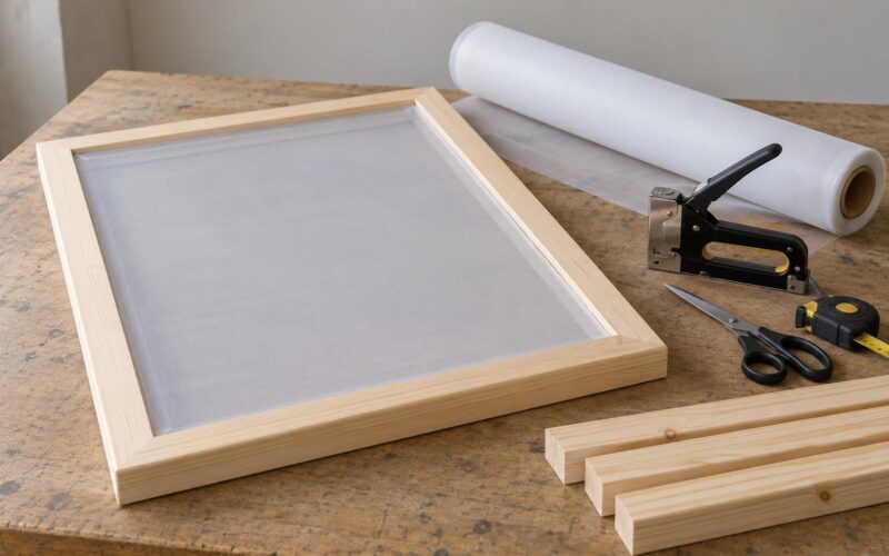 How to Make a Screen Printing Frame at Home: Simple Guide 2026