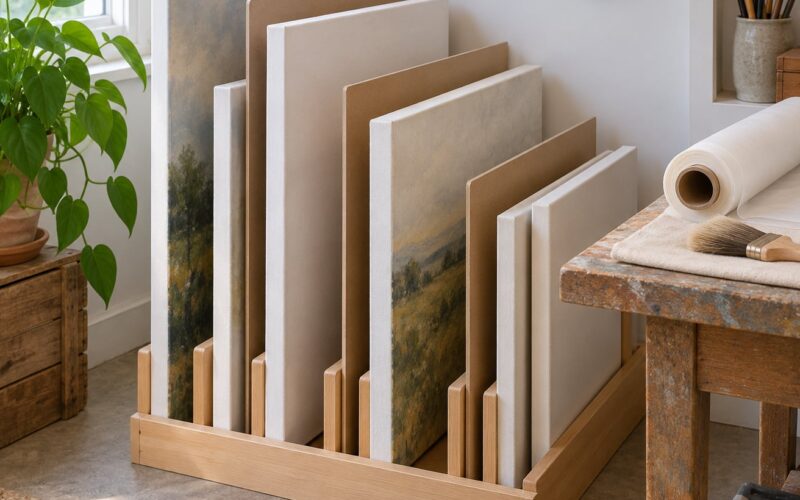 How to Store Canvases Without Damaging Them (2026)