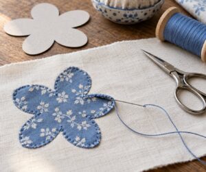 how to needle turn applique