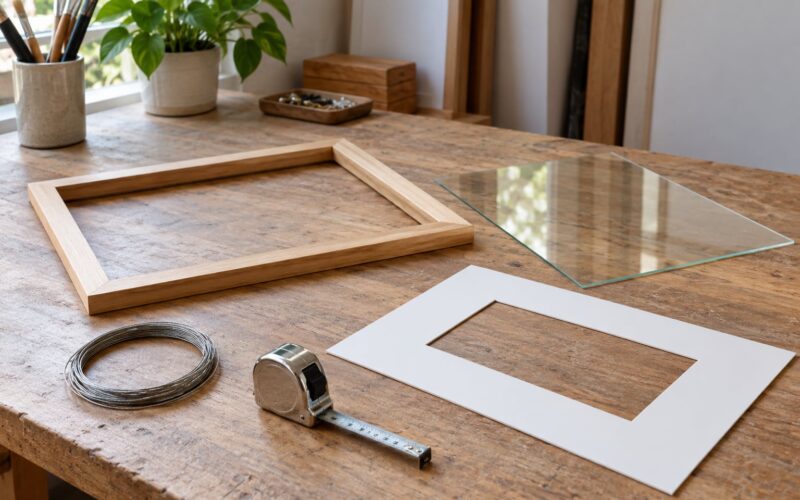 How to Frame Artwork for a Gallery Show: Easy Guide 2026
