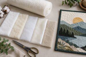 how to choose batting for wall quilts