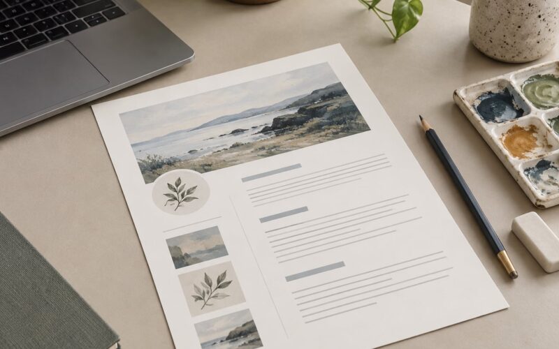 How to Write an Artist Resume With No Exhibitions (2026)