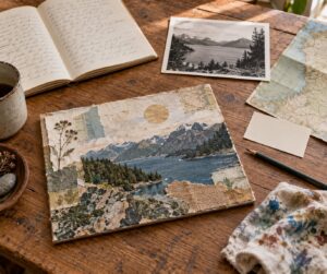 how to credit sources in mixed media work