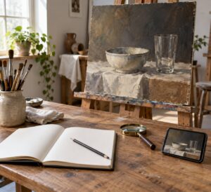 how to critique a painting in writing