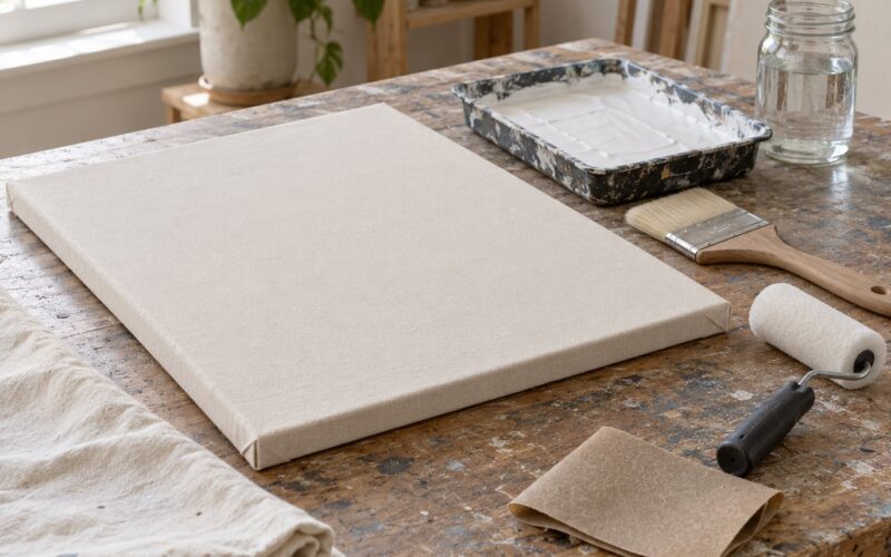 How to Gesso Canvas Properly: Simple Steps for Artists (2026)