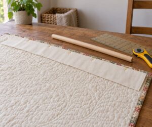 how to make a hanging sleeve for a quilt