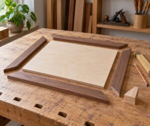 how to cradle a wood panel for painting