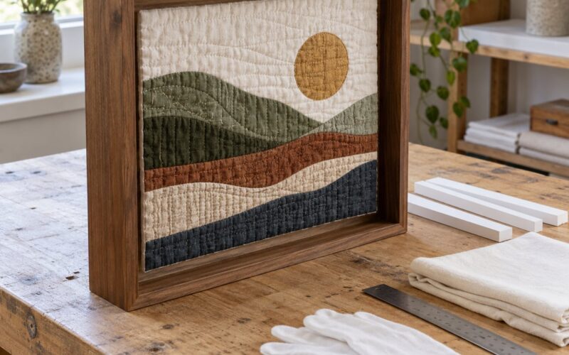 How to Frame Textile Art Without Glass (October 2026) Guide