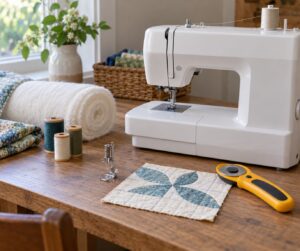 how to free motion quilt for beginners