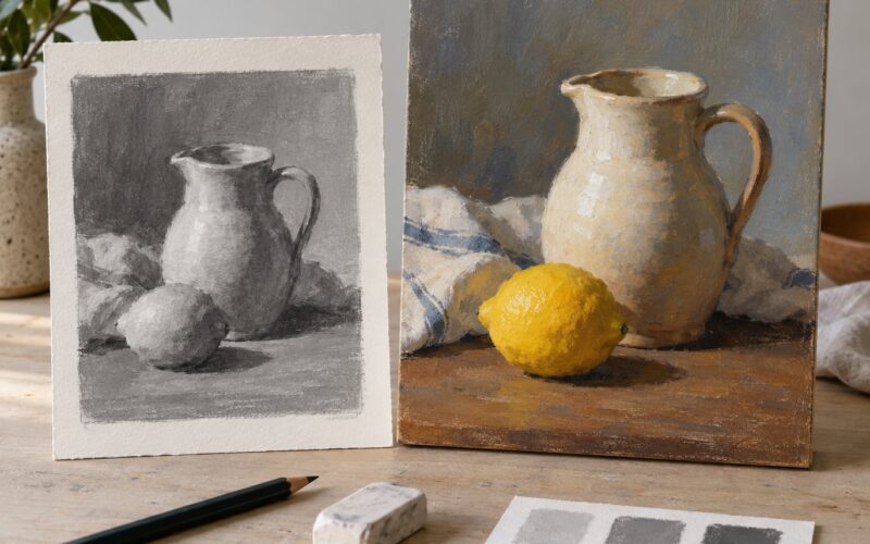 How to Use a Value Sketch Before Painting (2026)