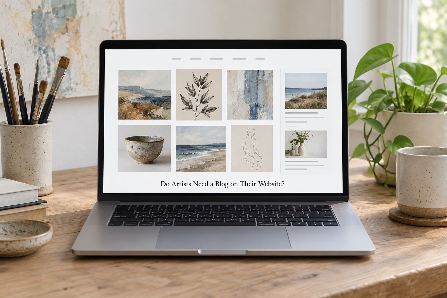Do Artists Need a Blog on Their Website?