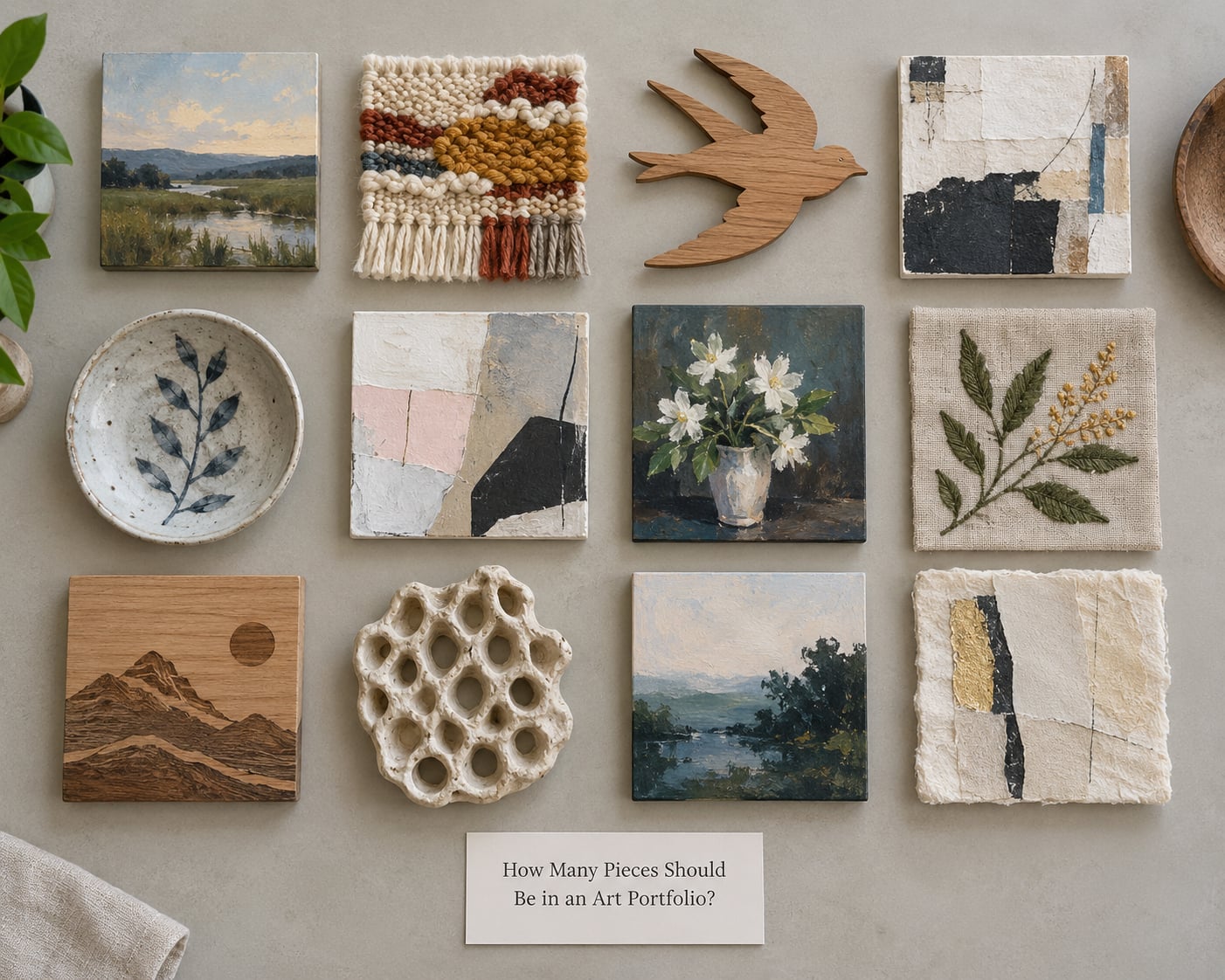 How Many Pieces Should Be in an Art Portfolio?