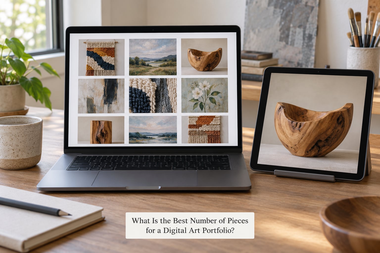 What Is the Best Number of Pieces for a Digital Art Portfolio?