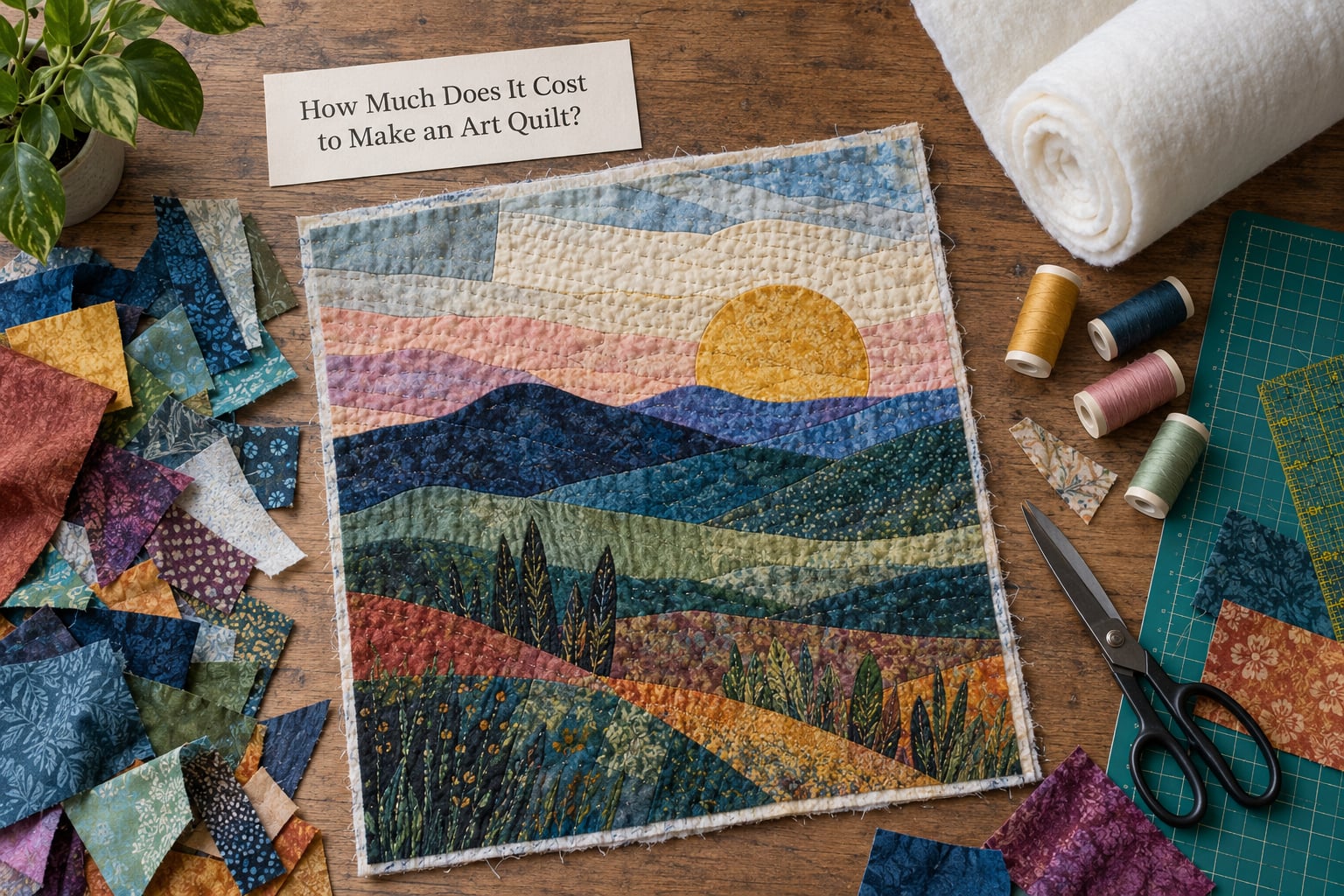 How Much Does It Cost to Make an Art Quilt?