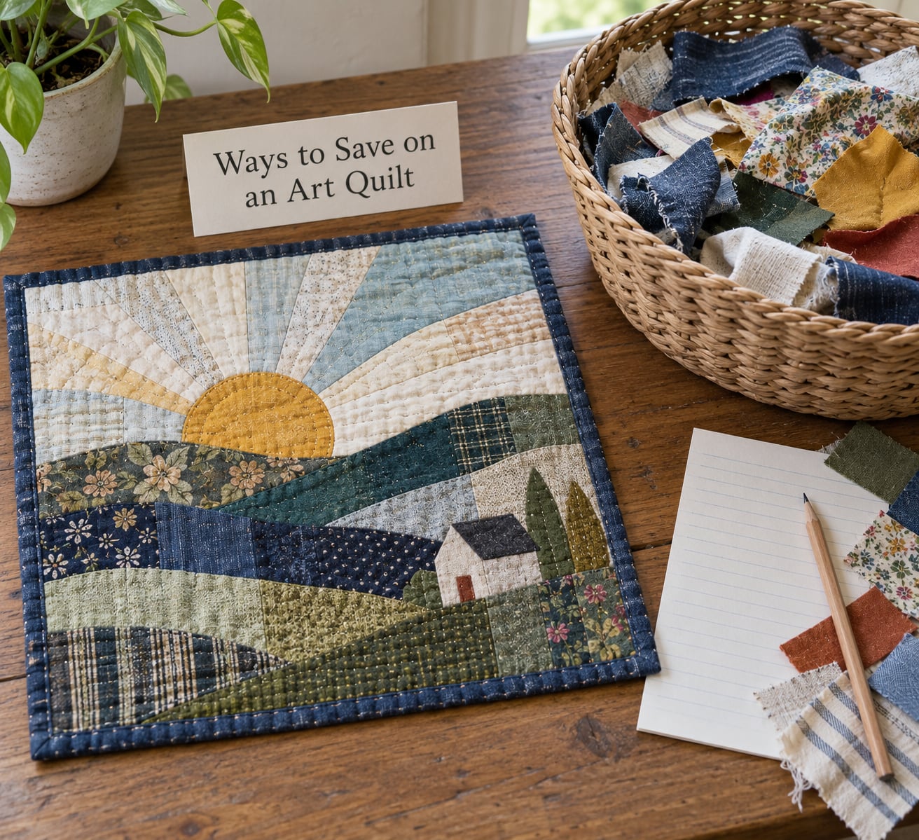 Ways to Save on an Art Quilt