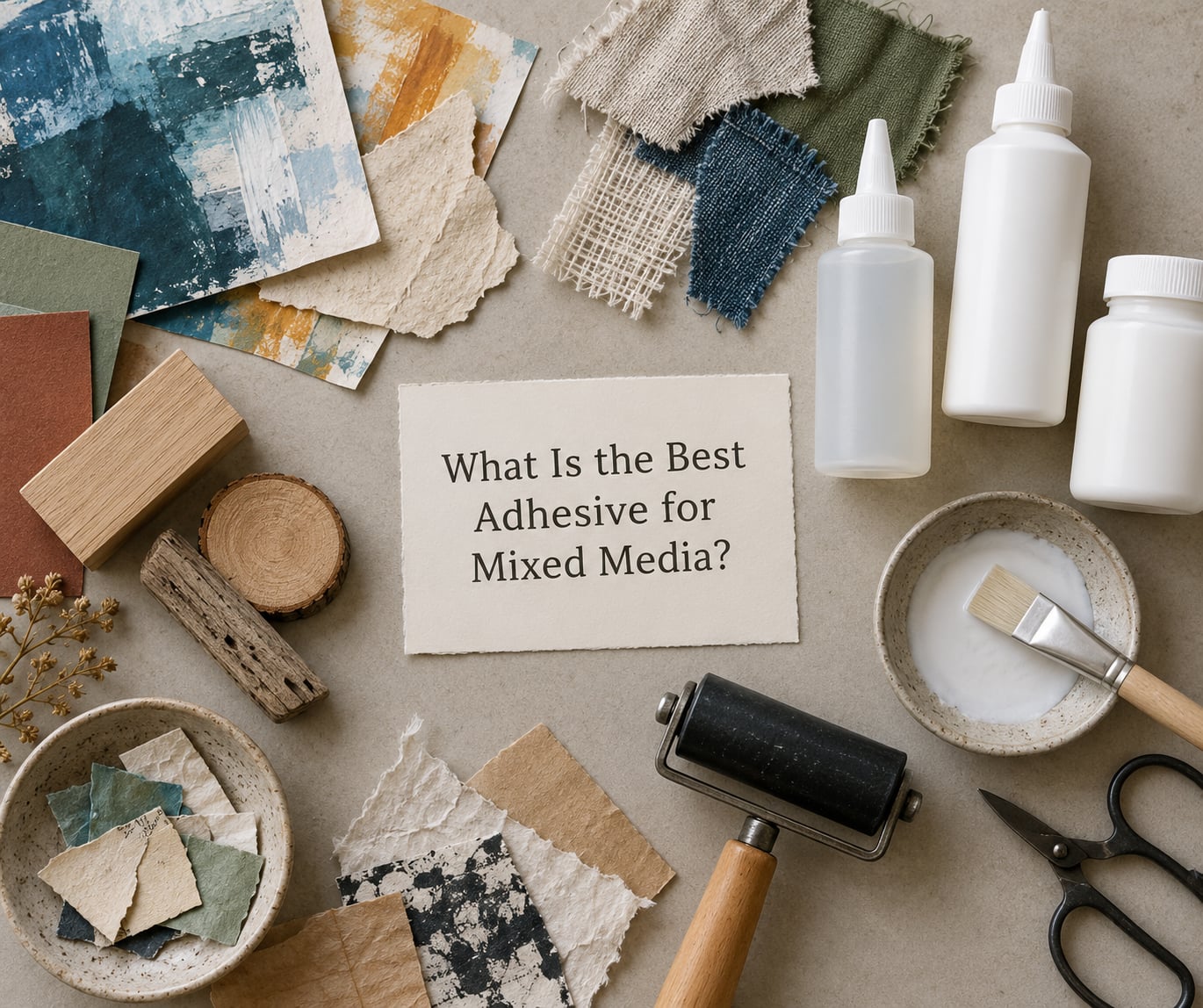 What Is the Best Adhesive for Mixed Media?