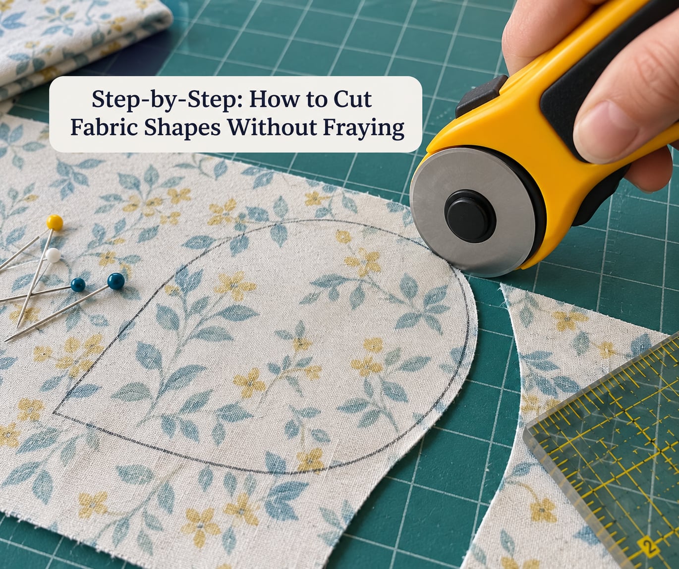 Step-by-Step: How to Cut Fabric Shapes Without Fraying