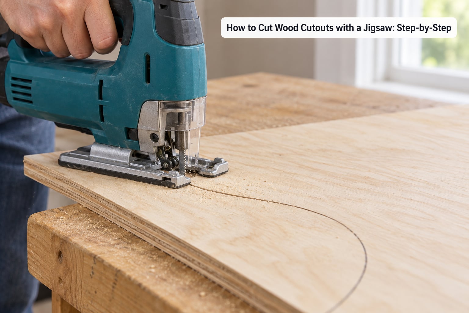 How to Cut Wood Cutouts with a Jigsaw: Step-by-Step