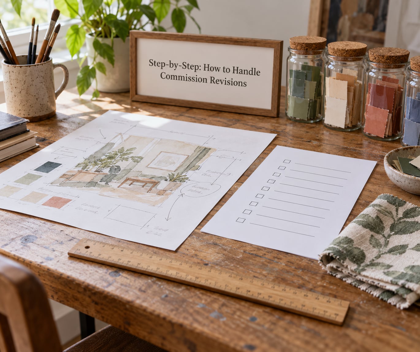 Step-by-Step: How to Handle Commission Revisions