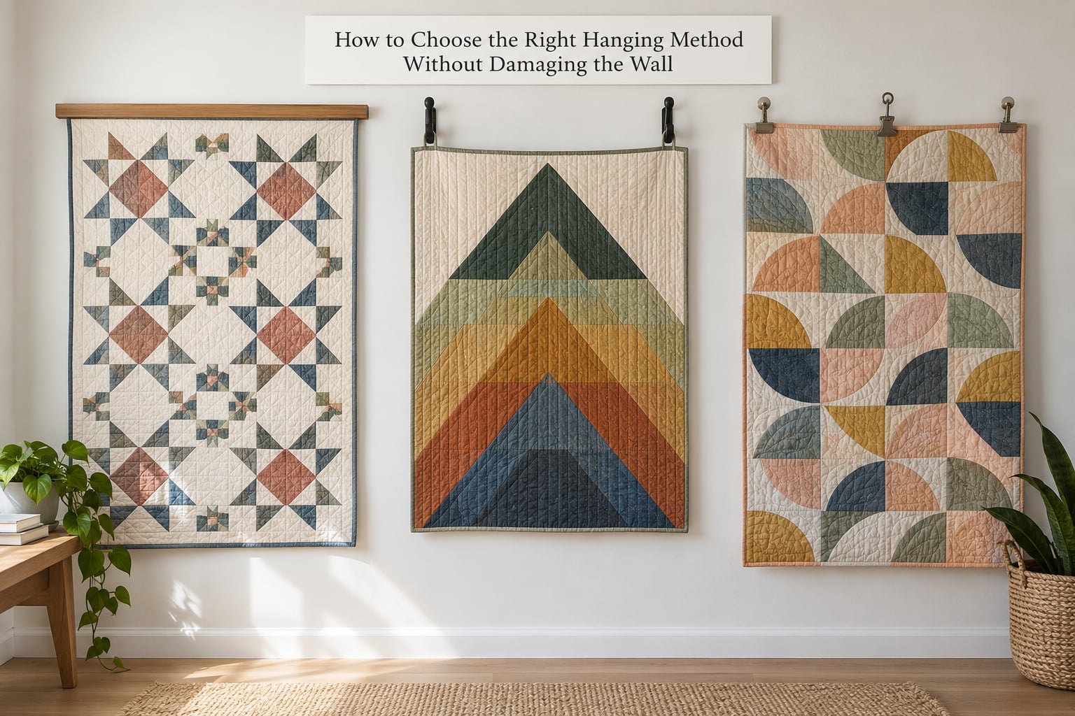 How to Choose the Right Hanging Method Without Damaging the Wall