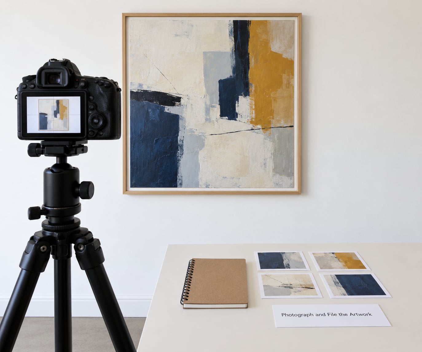 Photograph and File the Artwork