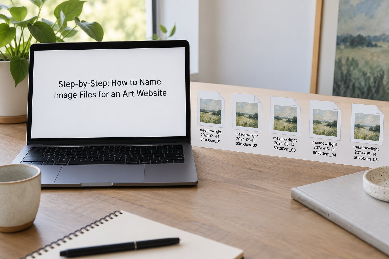 Step-by-Step: How to Name Image Files for an Art Website