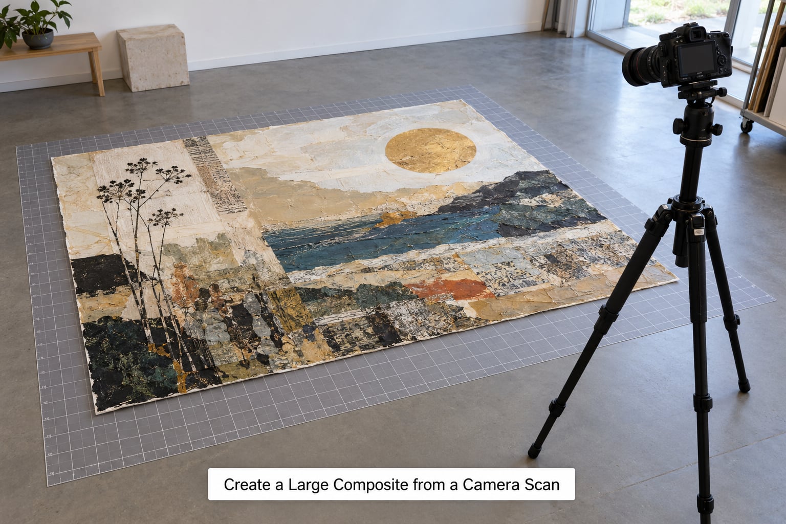 Create a Large Composite from a Camera Scan