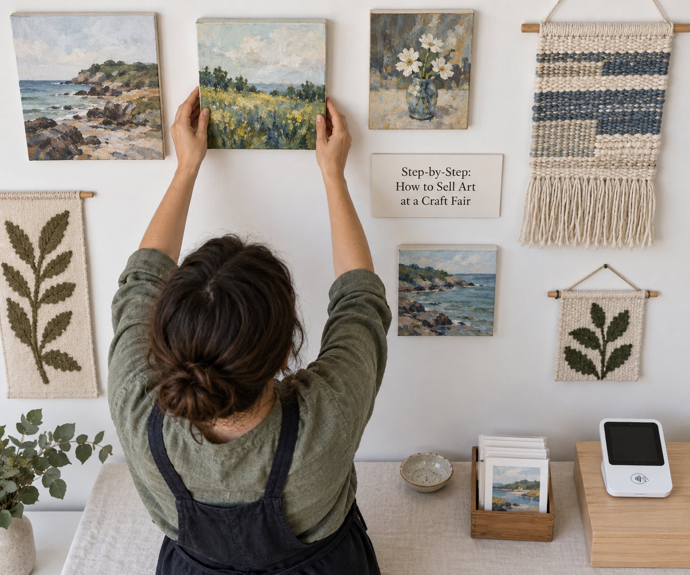 Step-by-Step: How to Sell Art at a Craft Fair