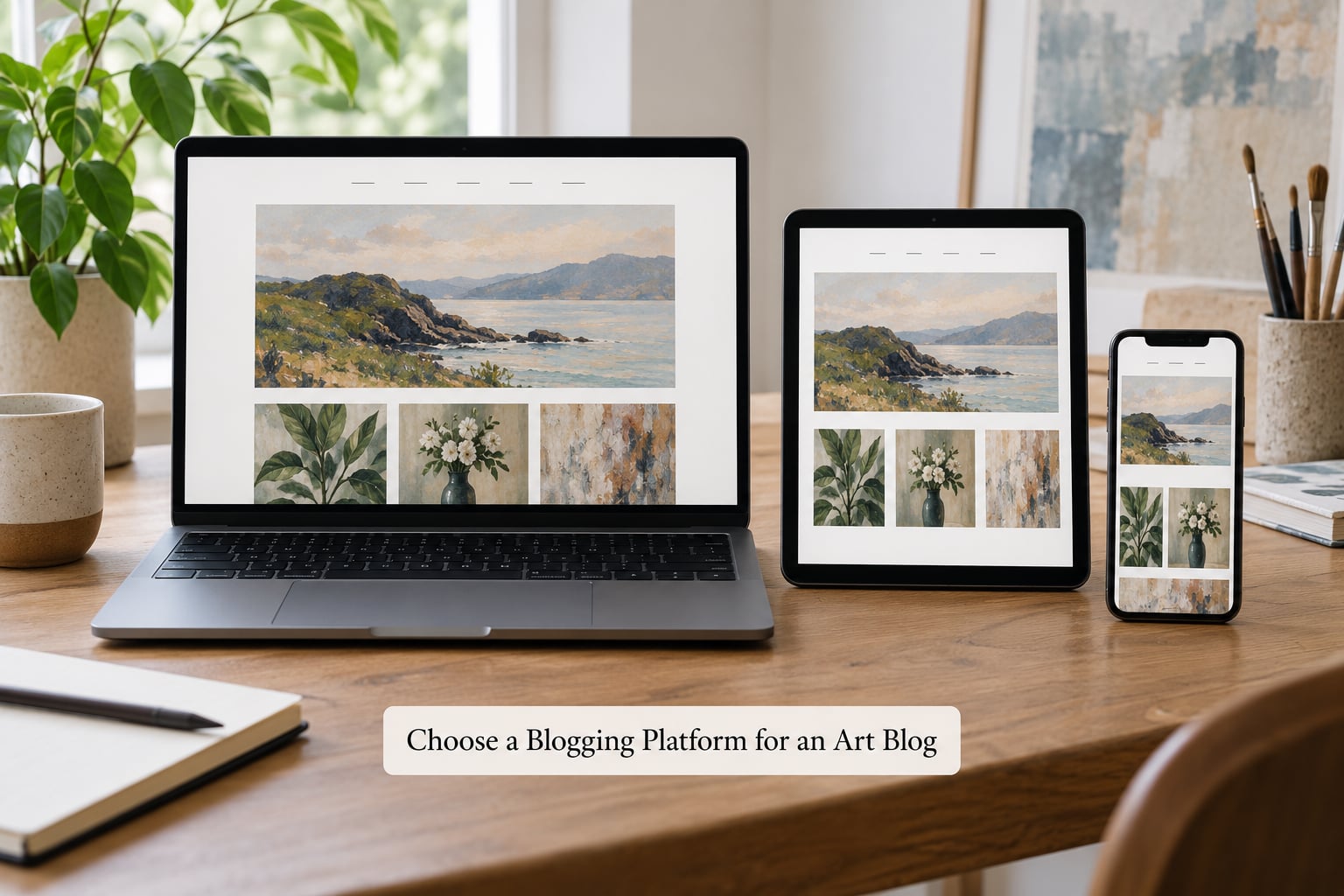 Choose a Blogging Platform for an Art Blog