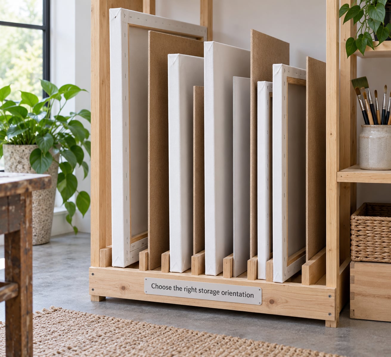 Choose the right storage orientation
