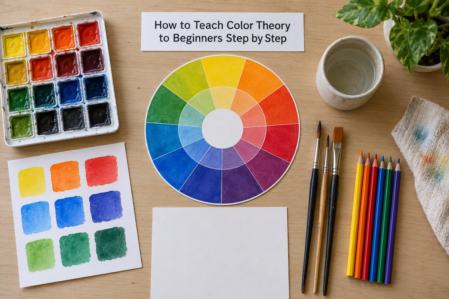 How to Teach Color Theory to Beginners Step by Step