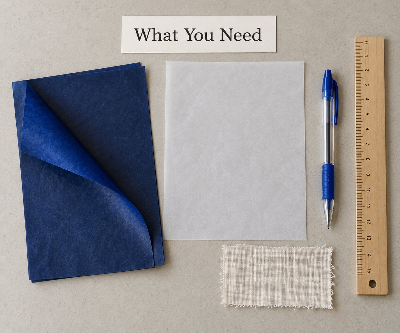 What You Need