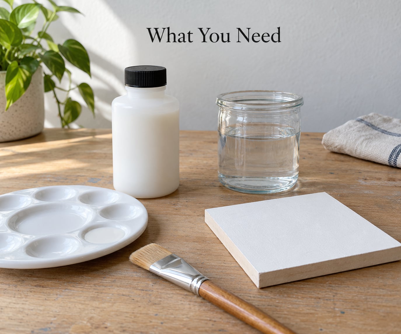What You Need