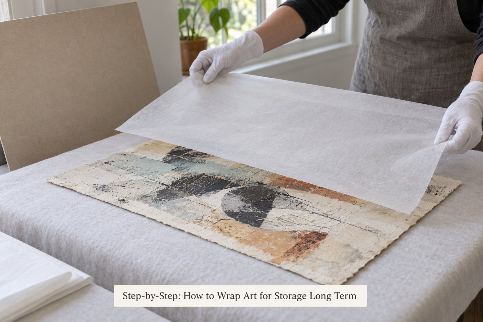 Step-by-Step: How to Wrap Art for Storage Long Term