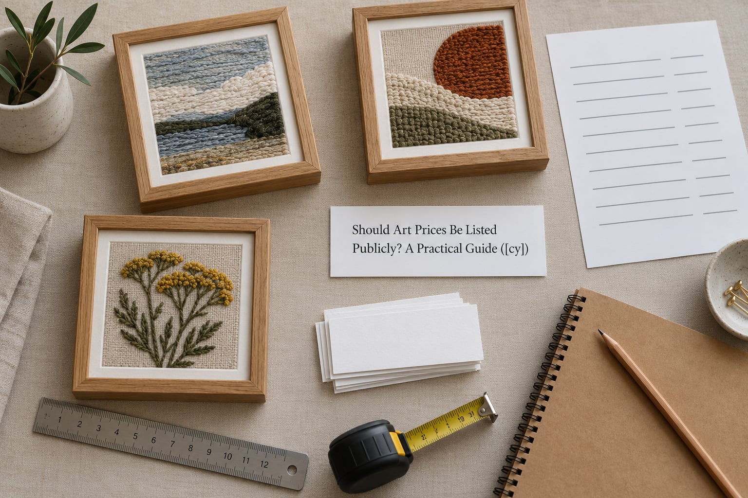 Should Art Prices Be Listed Publicly? A Practical Guide (2026)