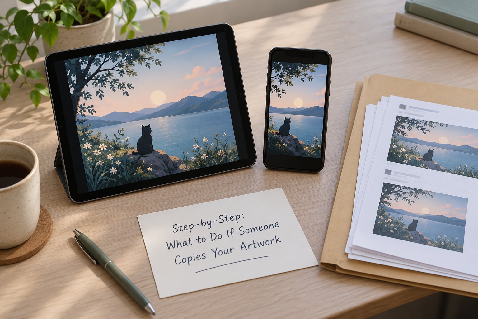 Step-by-Step: What to Do If Someone Copies Your Artwork