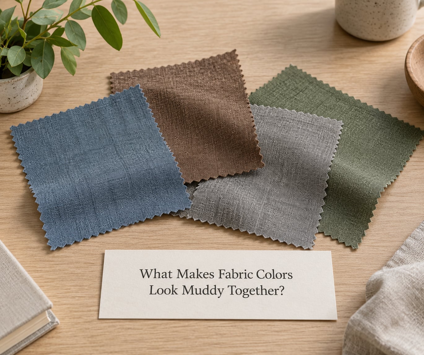 What Makes Fabric Colors Look Muddy Together?